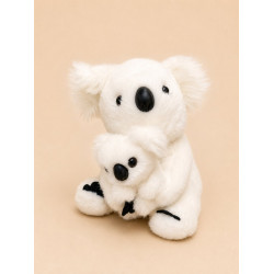 Коала с ребенком 25см
