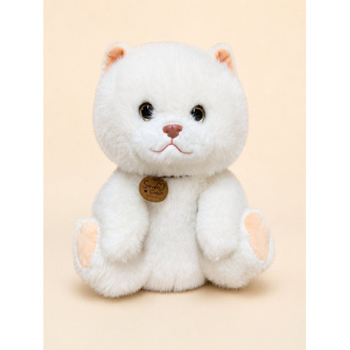 Кот сидит пушистый 35см