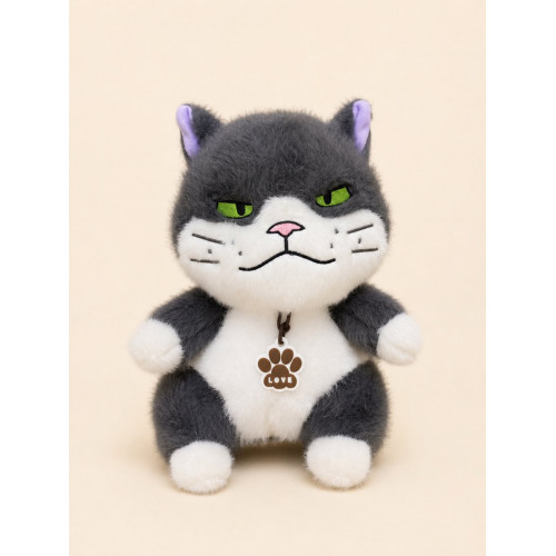 Кот сидит ухмыляется 22см